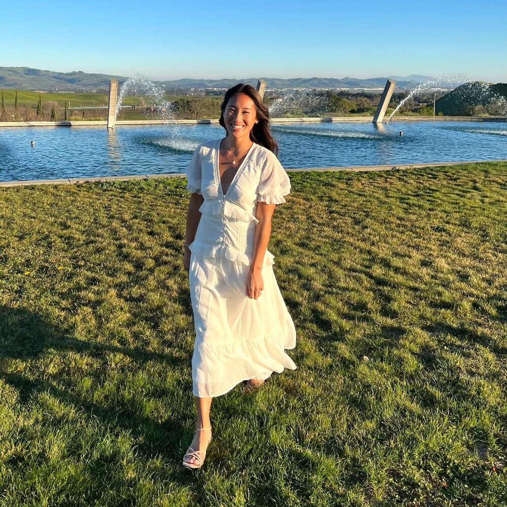 Asos Design Button Through Lace Insert Tiered Mid… - image 1